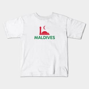 Maldives National Symbol Kids T-Shirt